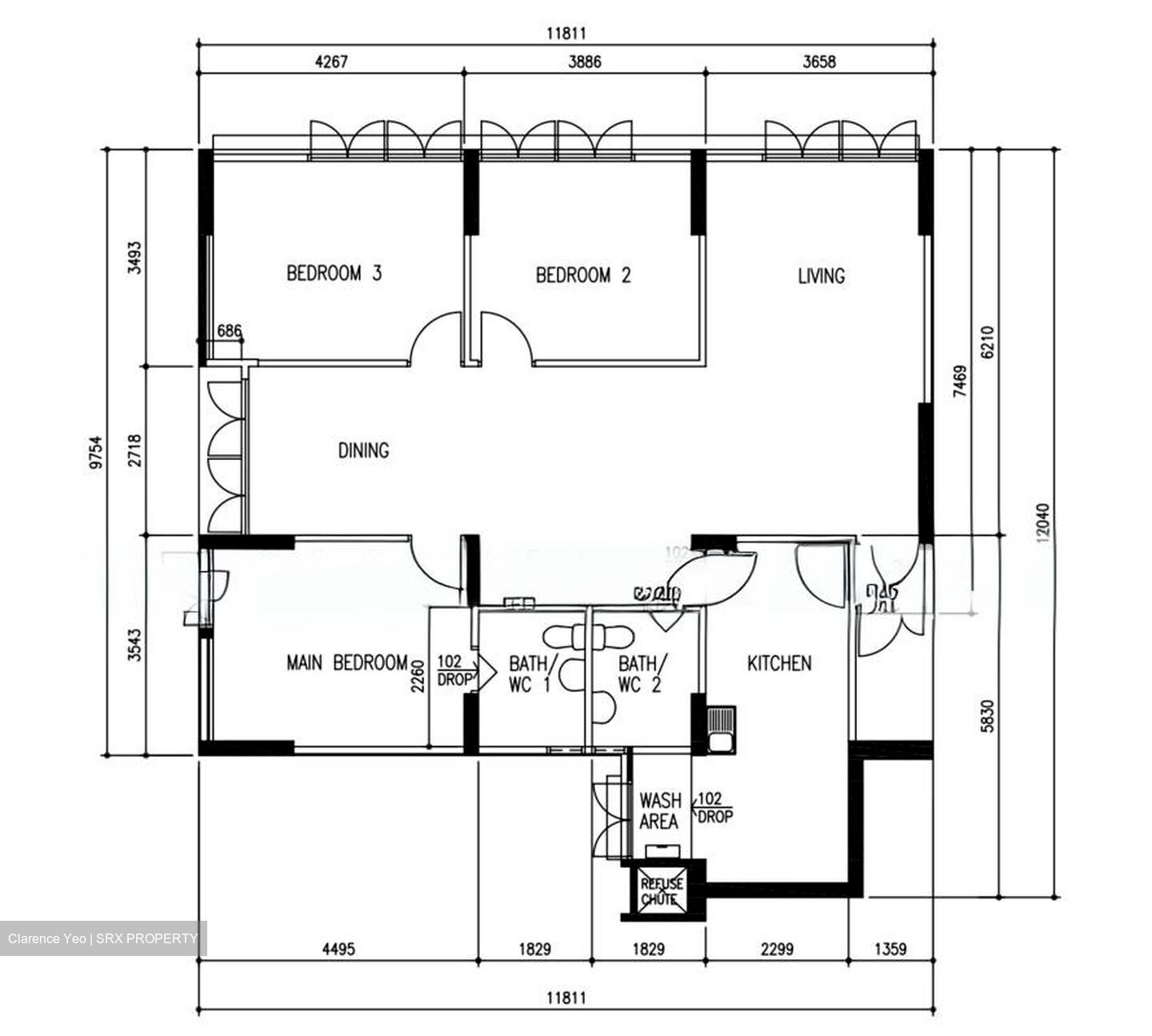 Blk 7 Ghim Moh Road (Queenstown), HDB 5 Rooms #574931011